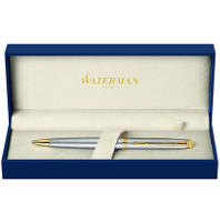 Ручка шариковая Waterman Hemisphere Steel GT WT8B-GRY1G