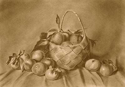 «Натюрморт с яблоками»