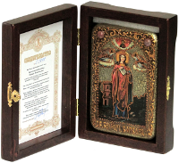 Настольная икона "Святая великомученица Варвара Илиопольская"