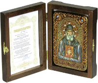 Настольная икона "Паисий Святогорец"