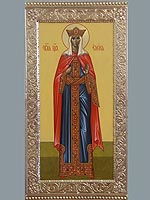 Мерная икона «Святая Царица Елена Константинопольская»