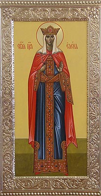 Мерная икона «Святая Царица Елена Константинопольская»