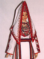 Кукла в марийском костюме