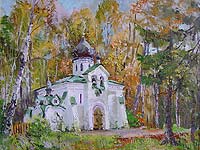 "Церковь в Абрамцево"