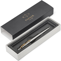 Ручка шариковая Parker Jotter Essential St. Steel GT PR50B-MLT33