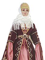 Кукла в костюме карачаевки