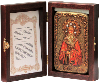 Настольная икона "Святитель Григорий Богослов"