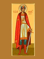 Мерная икона «Святой Блаженный Михаил Муромский»