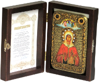 Настольная икона "Святая великомученица Анастасия Узорешительница"