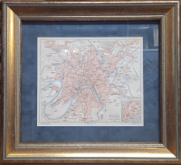 Антикварный план Москвы («Просвещение», 1899 год)