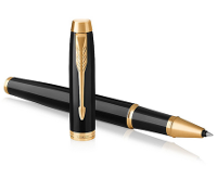 Ручка шариковая Parker IM Metal Gold Balck GT PR60R-MLT5