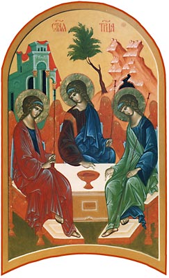 Икона «Пресвятая Троица»